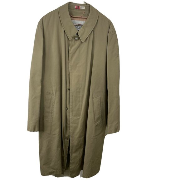 Westchester Mens Long Over Coat - Picture 1 of 9